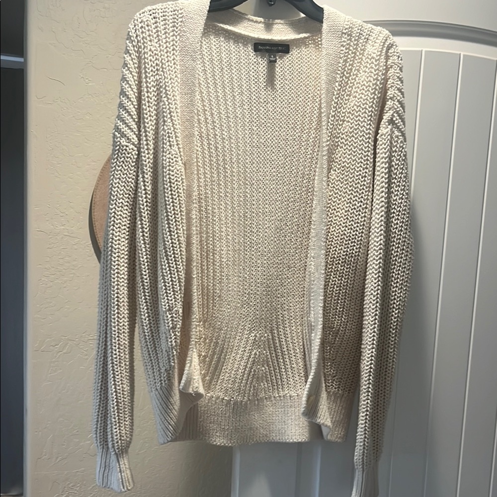 Banana republic cotton cardigan